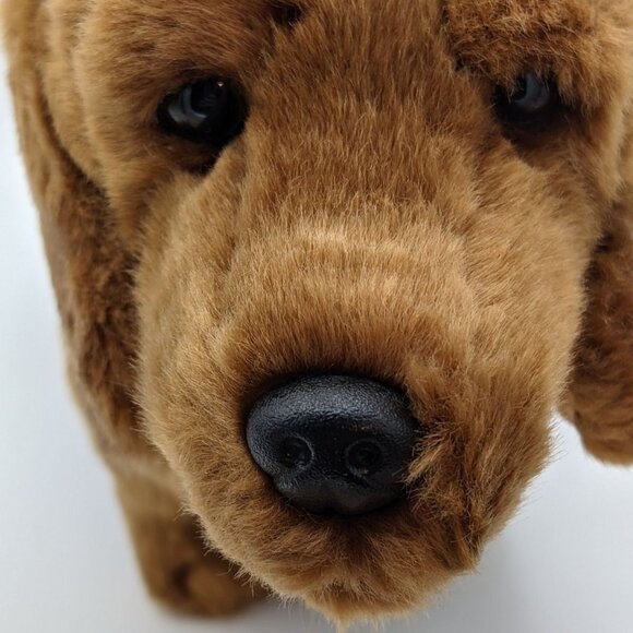 Russ Berrie Yomiko Classics Dachshund Brown Realistic Dog Plush Stuffed Toy 14" - Picture 12 of 12